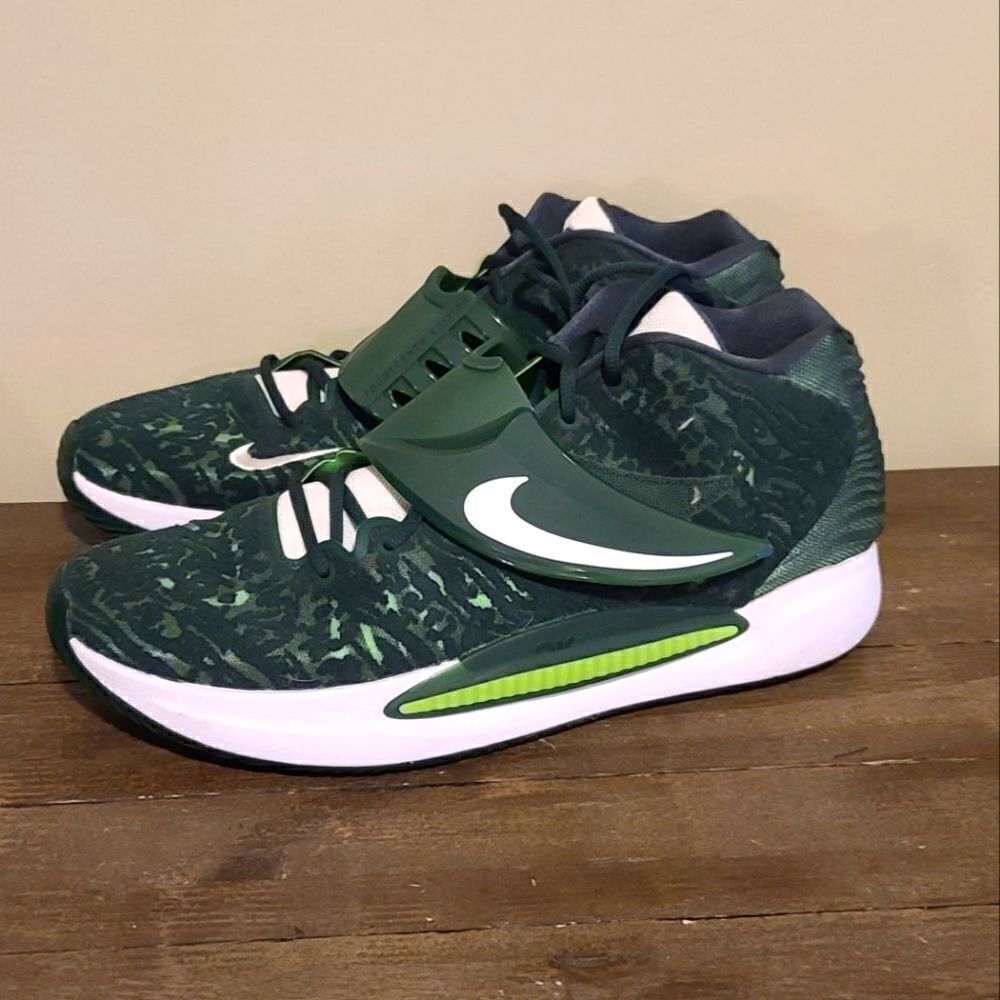 Nike KD TB Promo Fir Green Team Sneakers Kevin Durant DM5040 301 Size 16.5 New